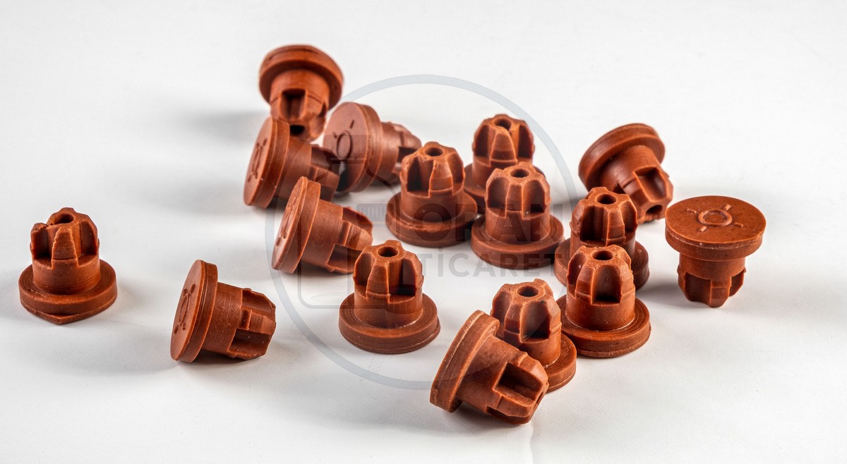 16mm Kauçuk Tıpa Kırmızı - Görsel 2